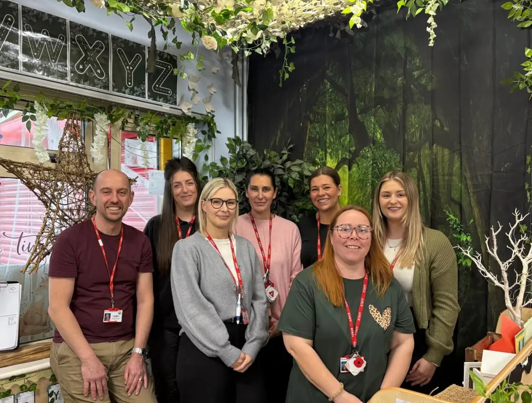 Reception-school-team-dial-park